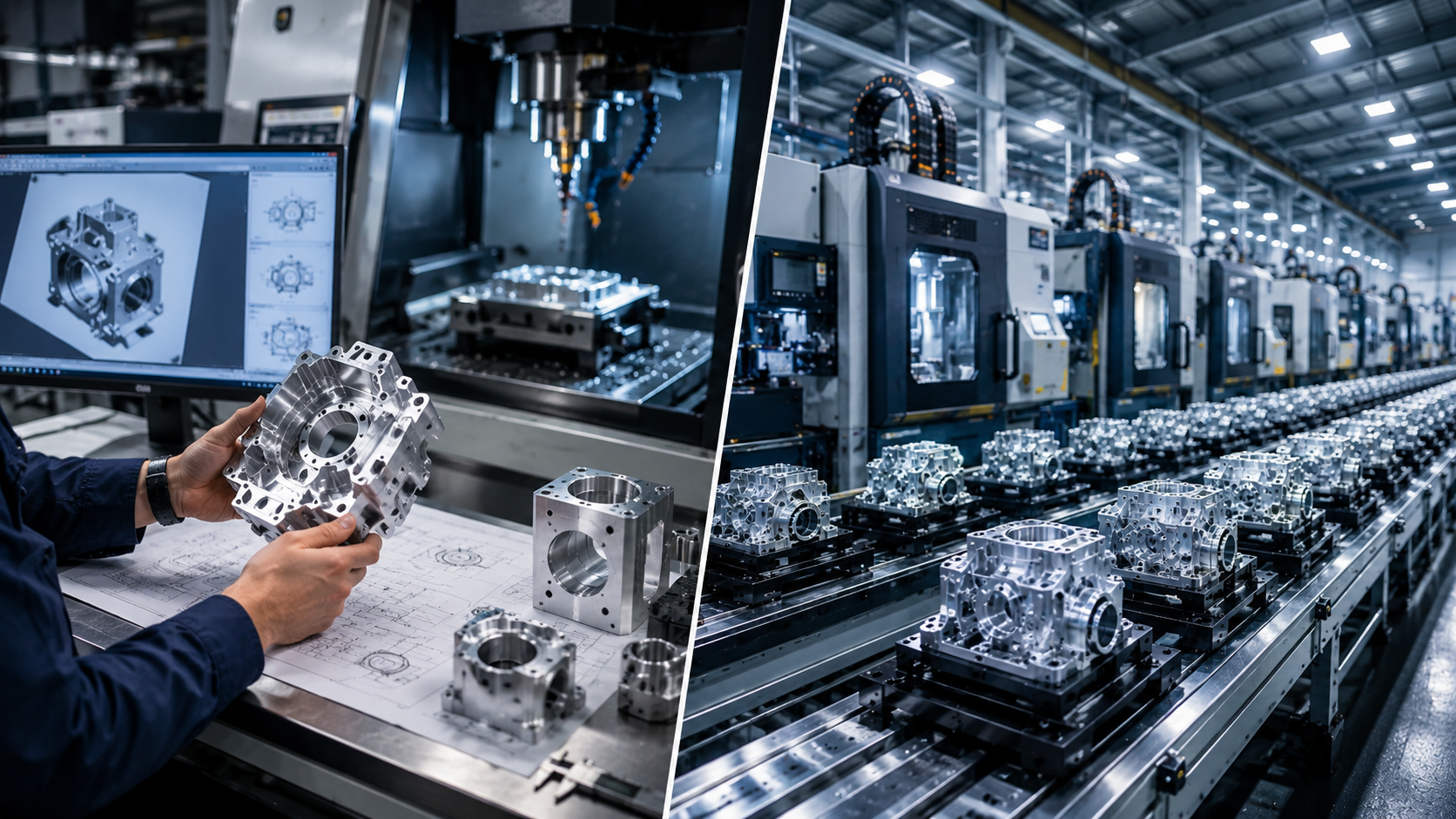 Low-Volume vs High-Volume CNC Machining | CNC Machining Services in Adelaide